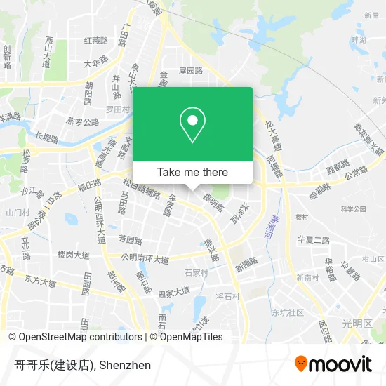 哥哥乐(建设店) map