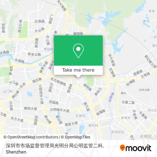 深圳市市场监督管理局光明分局公明监管二科 map