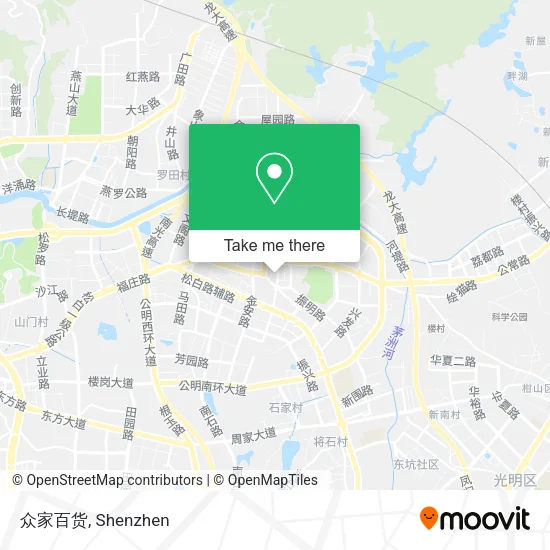众家百货 map