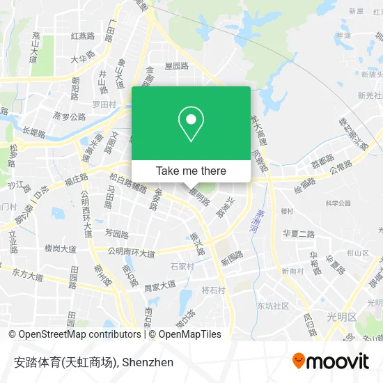 安踏体育(天虹商场) map