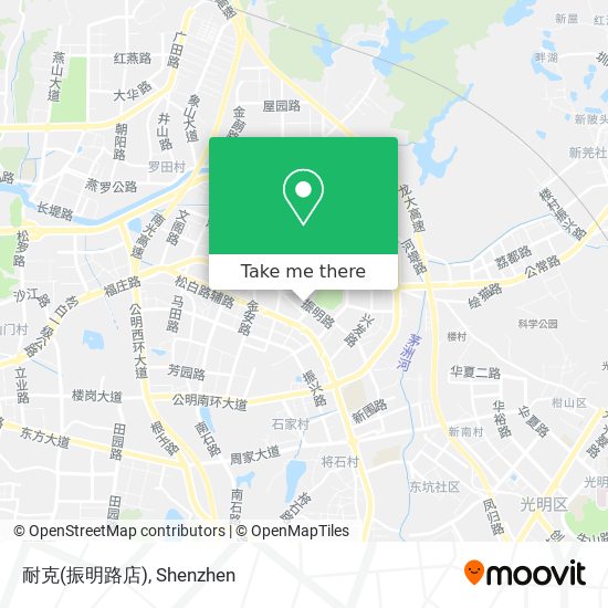 耐克(振明路店) map