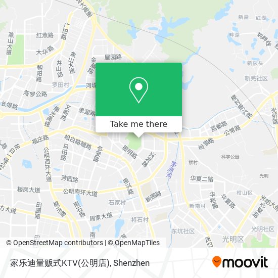 家乐迪量贩式KTV(公明店) map