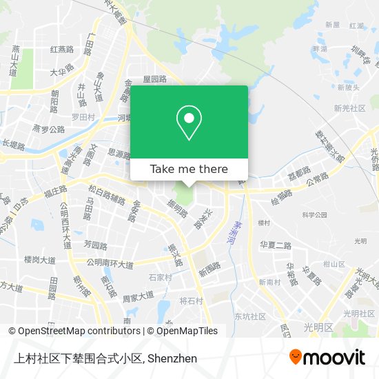上村社区下辇围合式小区 map