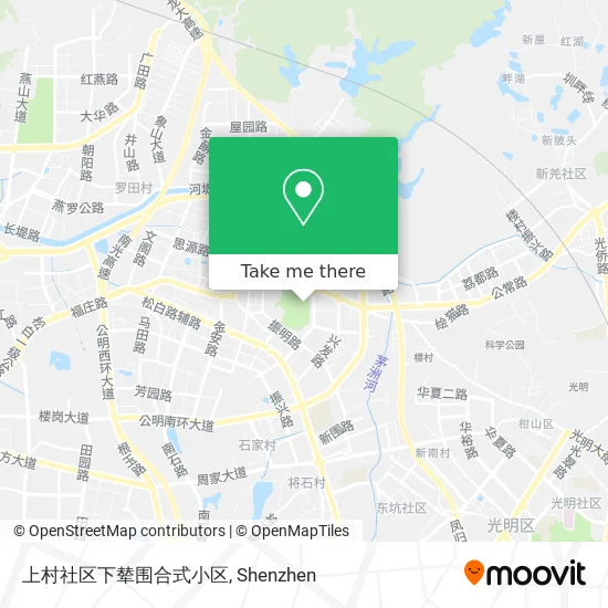 上村社区下辇围合式小区 map