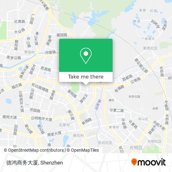 德鸿商务大厦 map