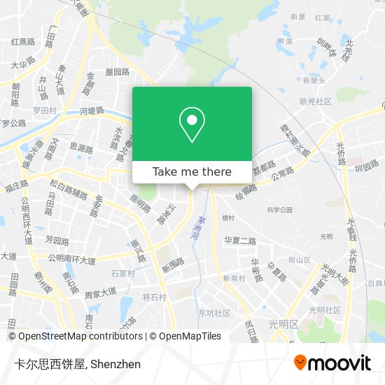 卡尔思西饼屋 map