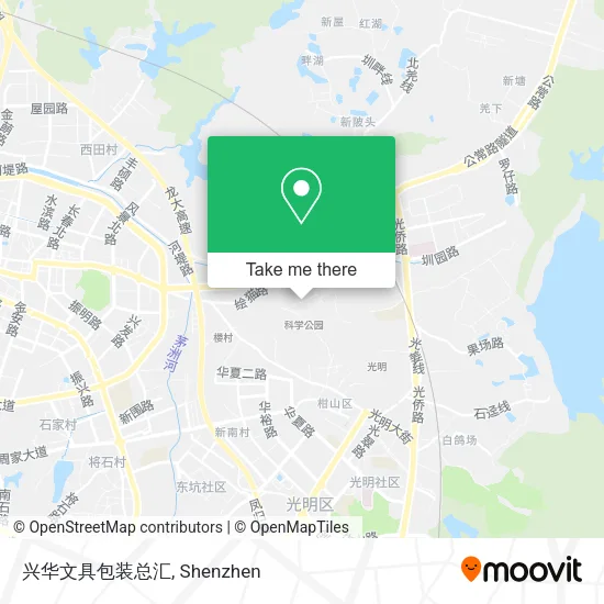 兴华文具包装总汇 map