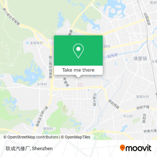 联成汽修厂 map
