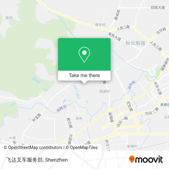 飞达叉车服务部 map