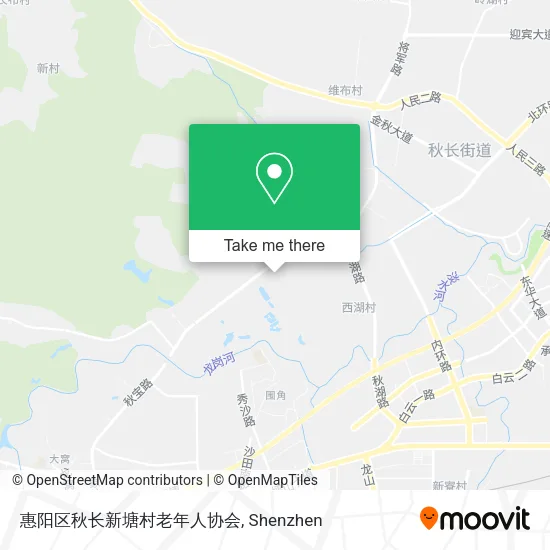 惠阳区秋长新塘村老年人协会 map