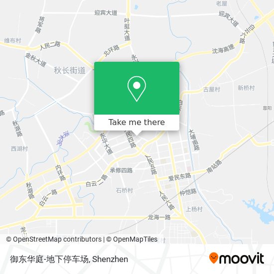 御东华庭-地下停车场 map
