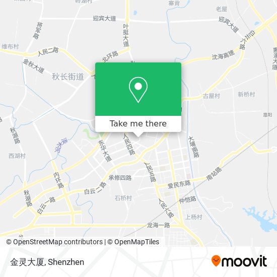 金灵大厦 map