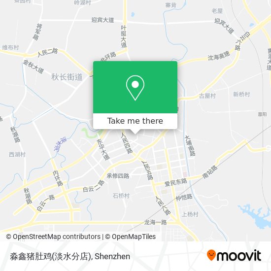 淼鑫猪肚鸡(淡水分店) map