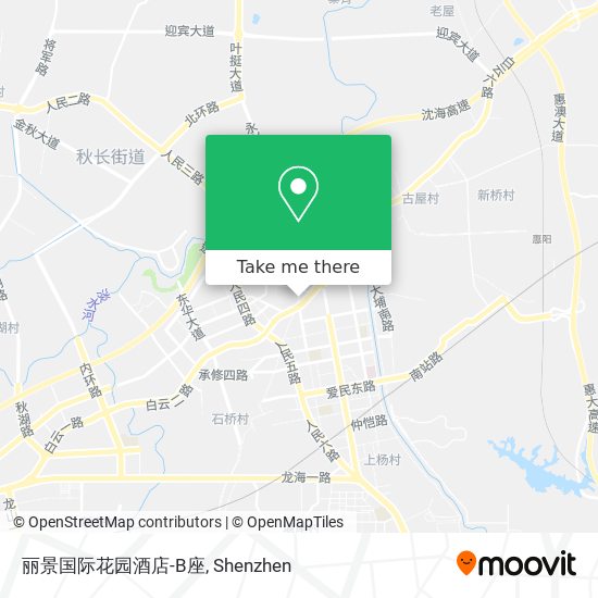 丽景国际花园酒店-B座 map