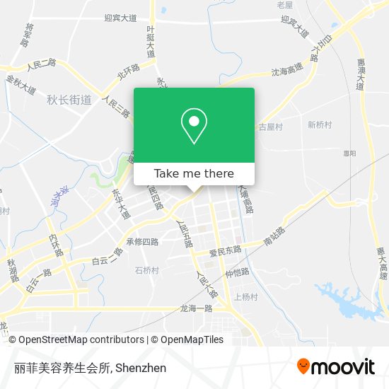 丽菲美容养生会所 map