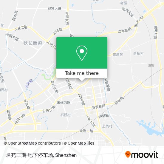 名苑三期-地下停车场 map
