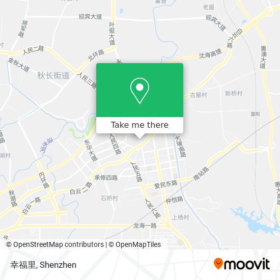 幸福里 map