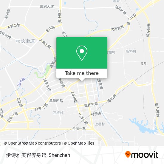 伊诗雅美容养身馆 map