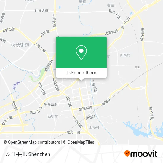 友佳牛排 map