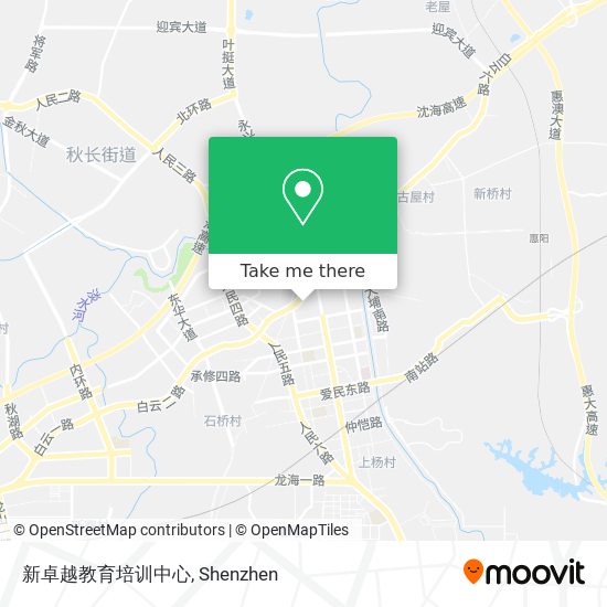 新卓越教育培训中心 map