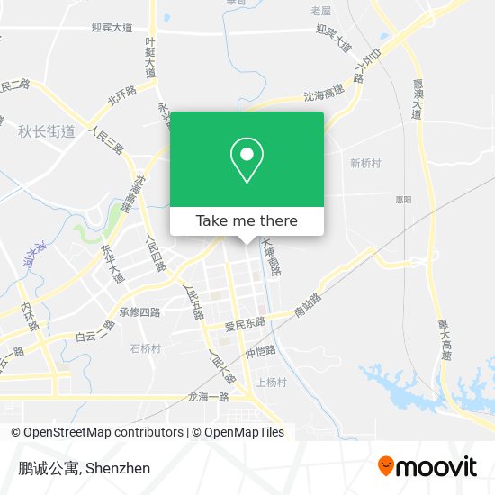 鹏诚公寓 map