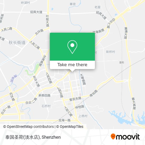 泰国圣荷(淡水店) map
