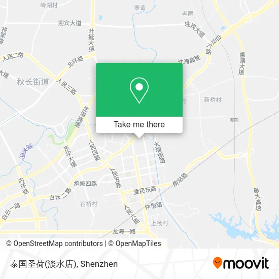 泰国圣荷(淡水店) map