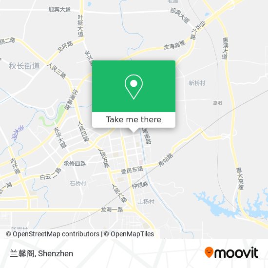 兰馨阁 map