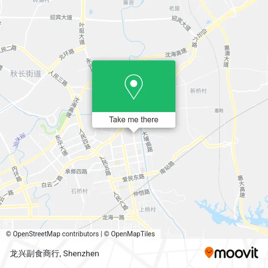 龙兴副食商行 map