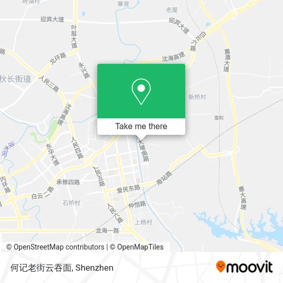 何记老街云吞面 map