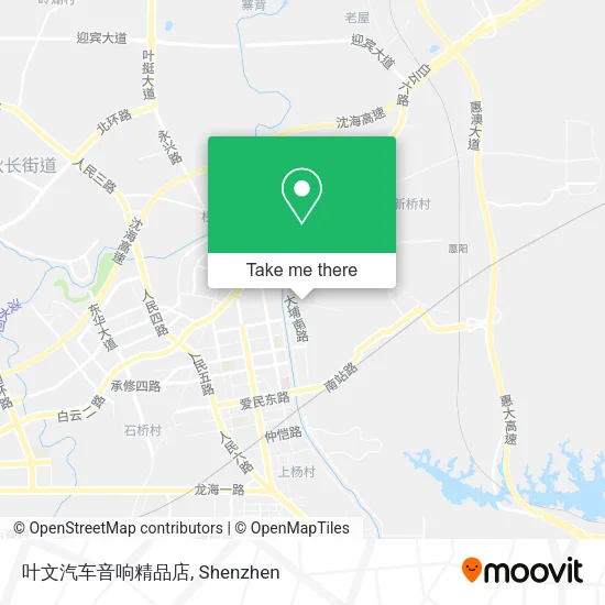 叶文汽车音响精品店 map