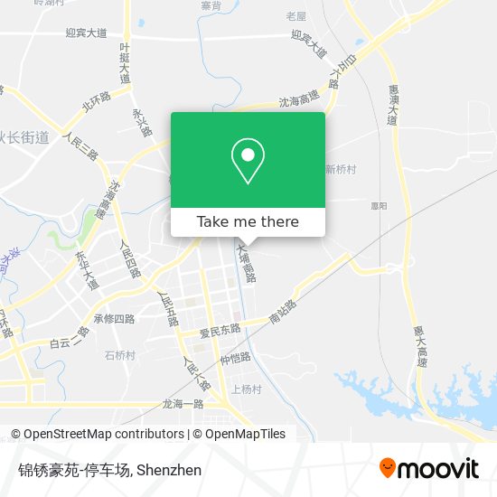 锦锈豪苑-停车场 map
