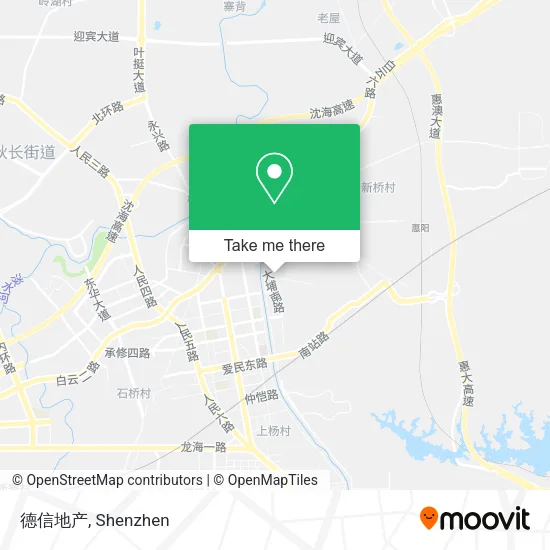 德信地产 map