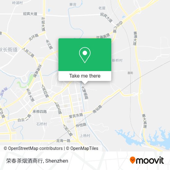荣春茶烟酒商行 map