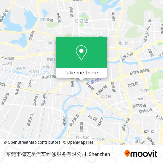 东莞市德芝星汽车维修服务有限公司 map
