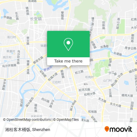 湘桂客木桶饭 map