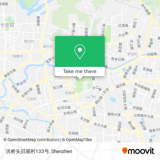 洪桥头旧屋村133号 map