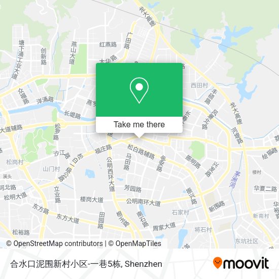 合水口泥围新村小区-一巷5栋 map