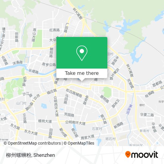 柳州螺蛳粉 map