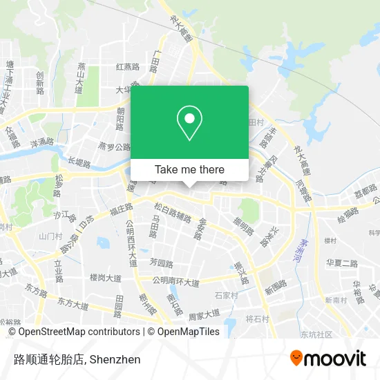 路顺通轮胎店 map