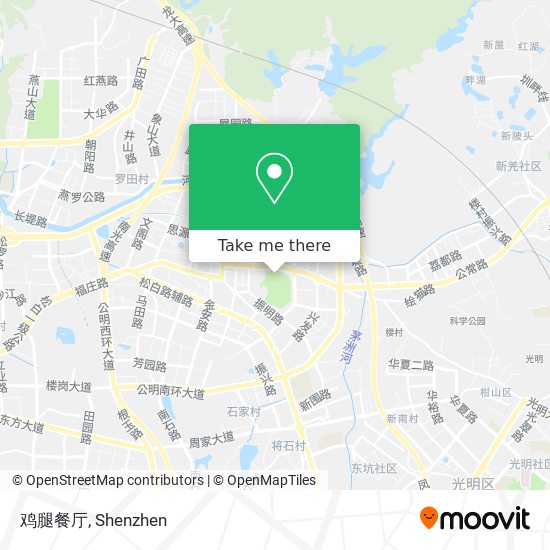 鸡腿餐厅 map