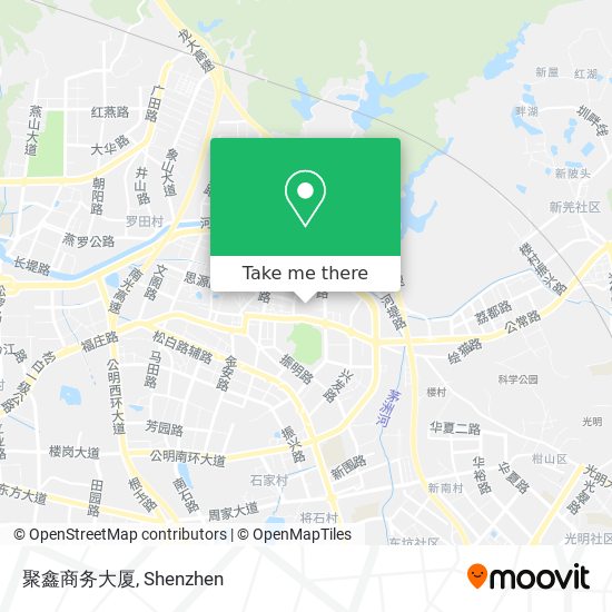聚鑫商务大厦 map