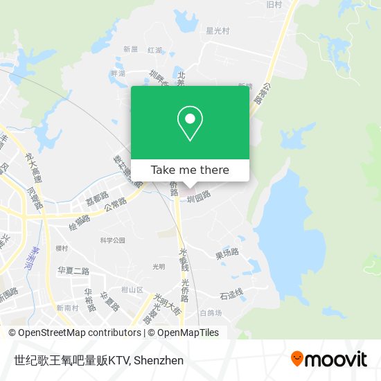 世纪歌王氧吧量贩KTV map