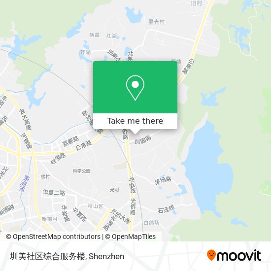 圳美社区综合服务楼 map