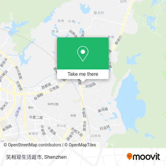 笑相迎生活超市 map