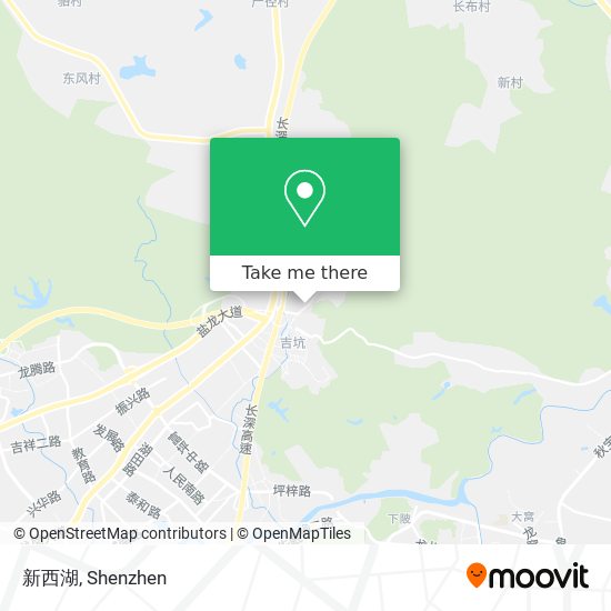 新西湖 map