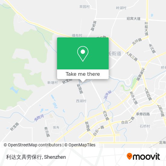 利达文具劳保行 map