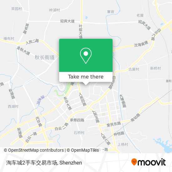 淘车城2手车交易市场 map