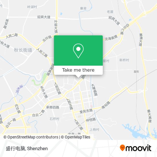 盛行电脑 map