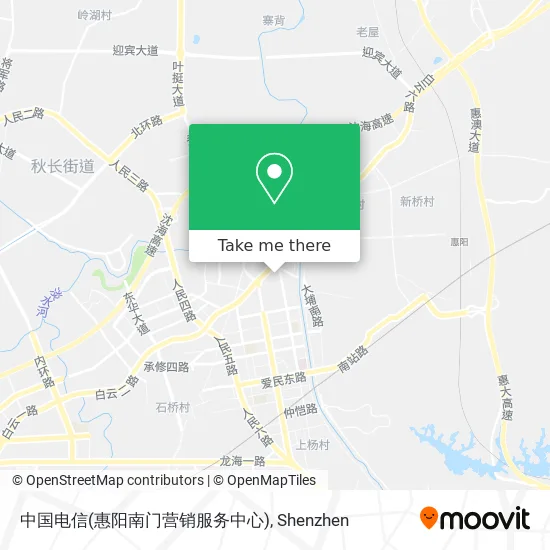 中国电信(惠阳南门营销服务中心) map